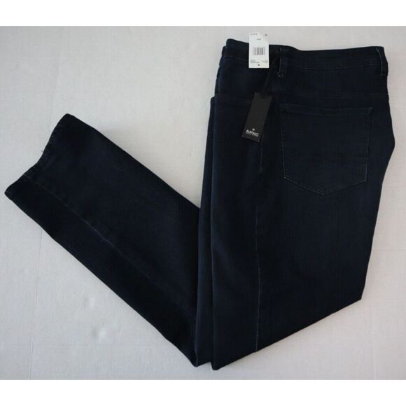 Buffalo David Bitton Men's Sz 36x32 Blue Evan-X Slim Straight Stretch Jeans - Picture 8 of 9